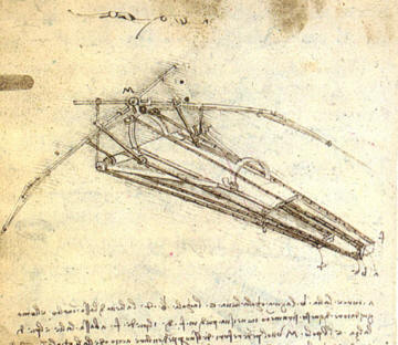 Leonardo da Vinci: Fluggerät